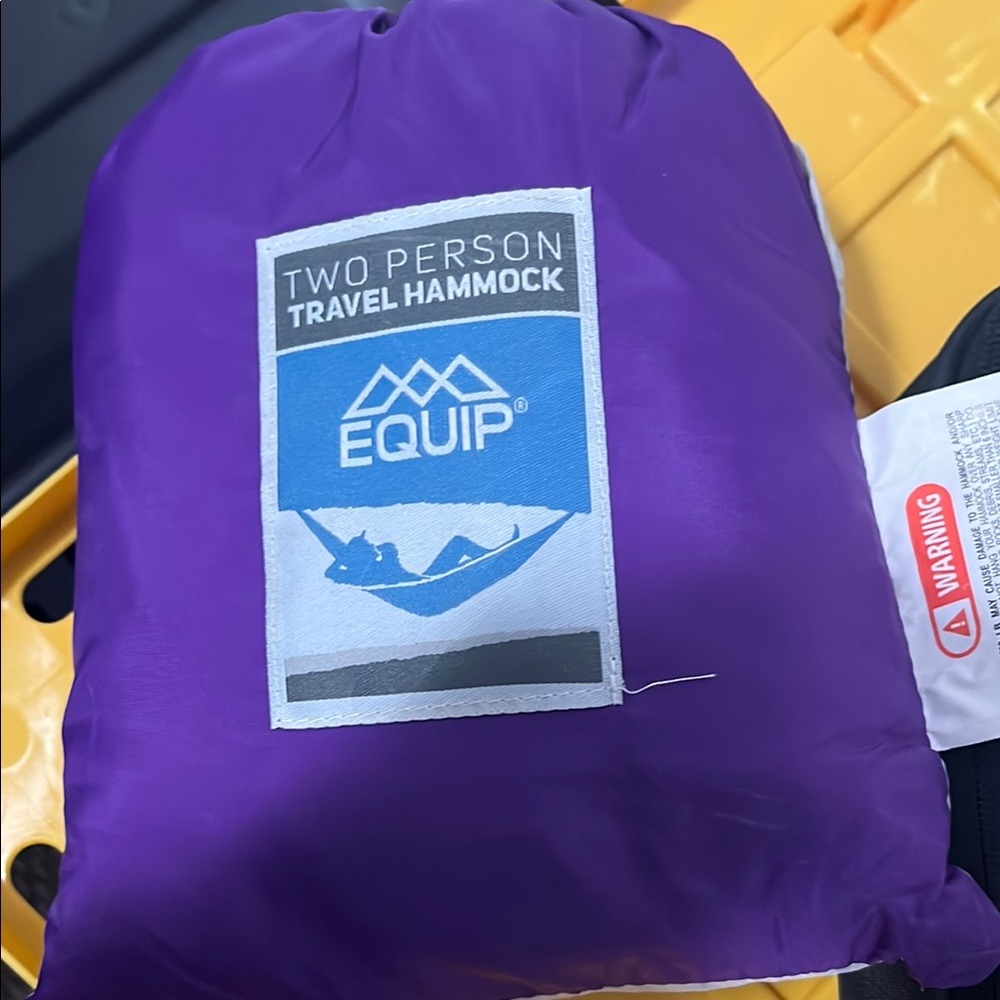 Equip Two Person Travel Hammock - Purple